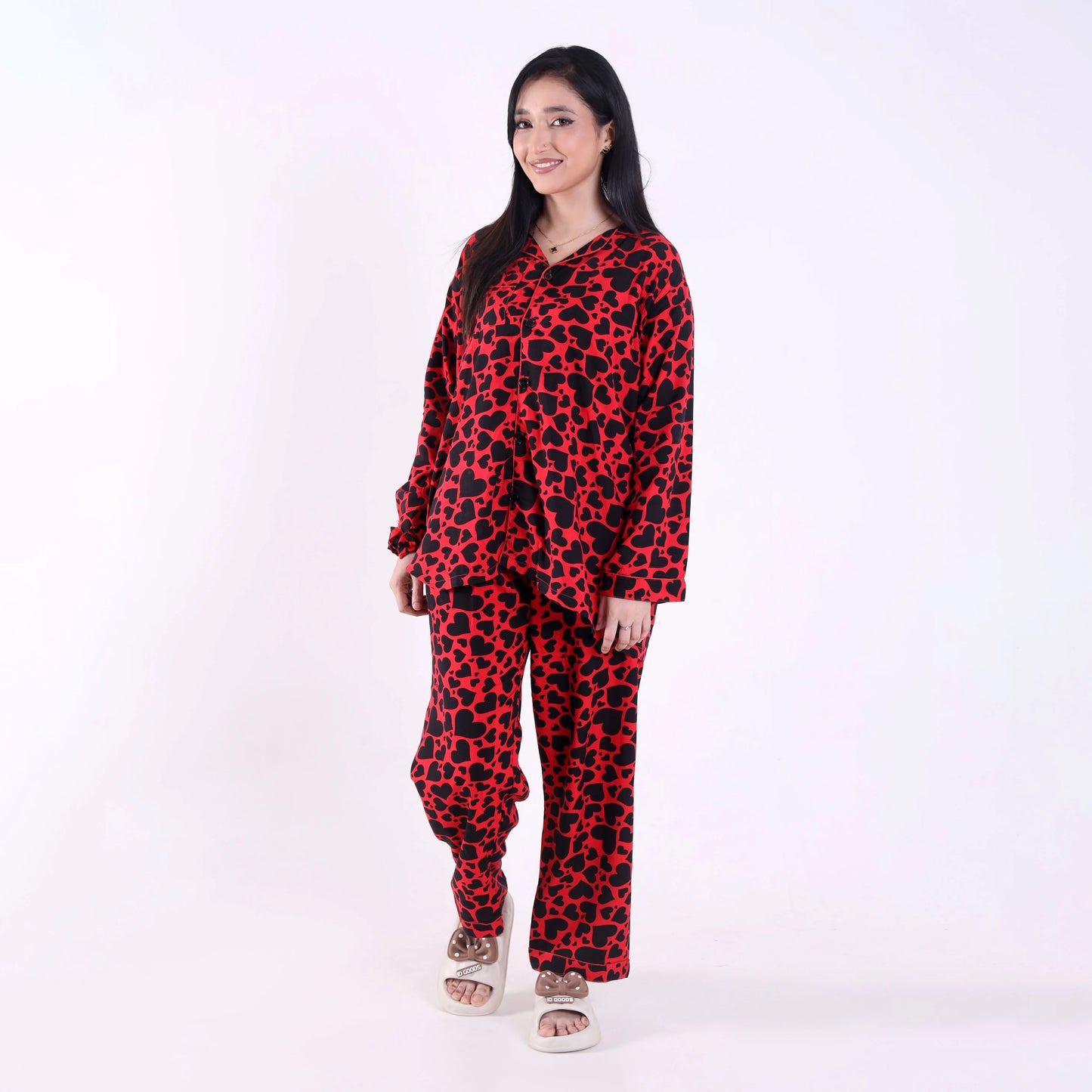 DARK HEARTS PJ SET