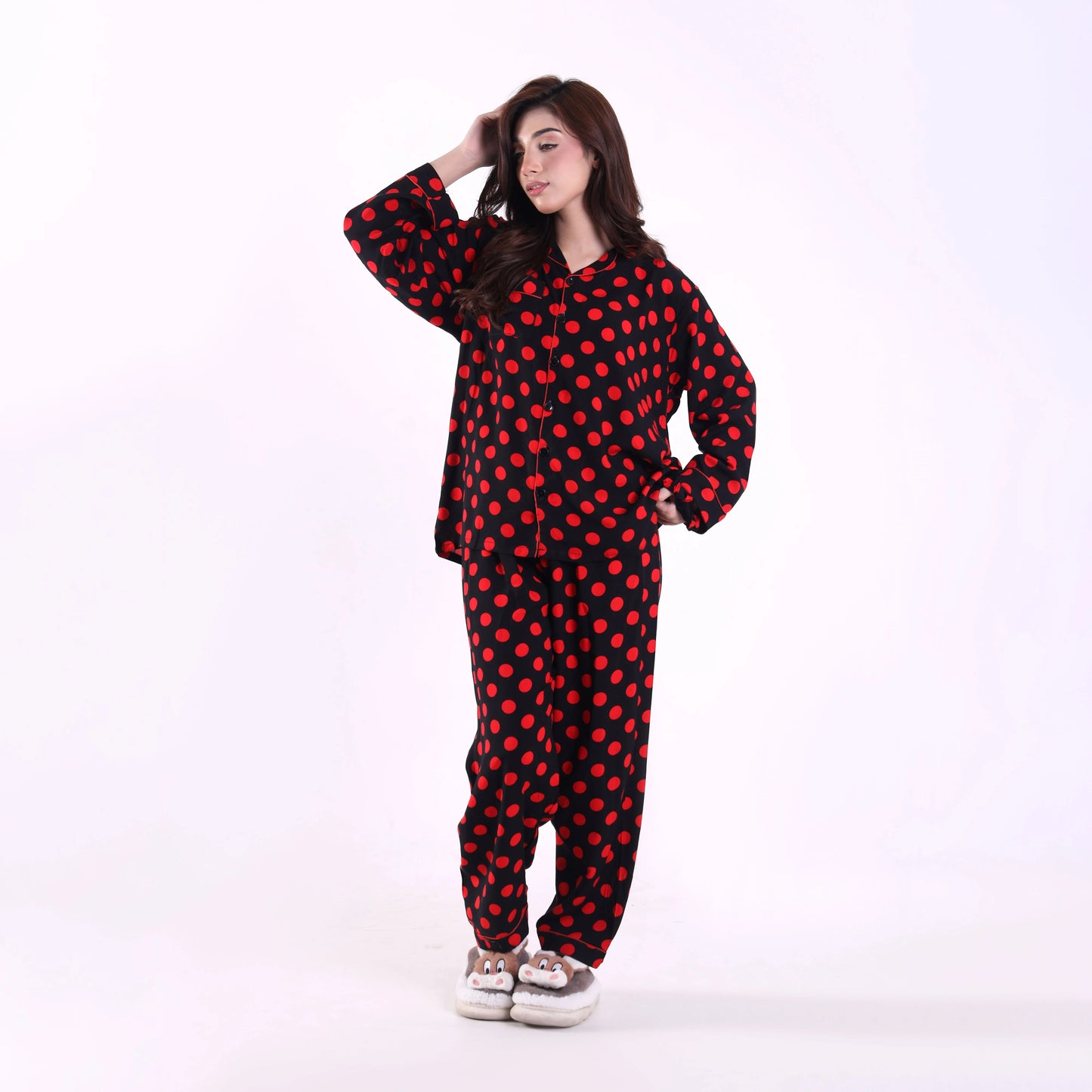 CUTE POLKA PJ SET