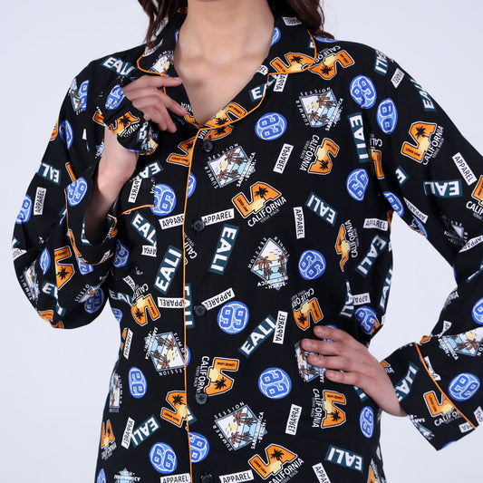 BLACK COAST PJ SET