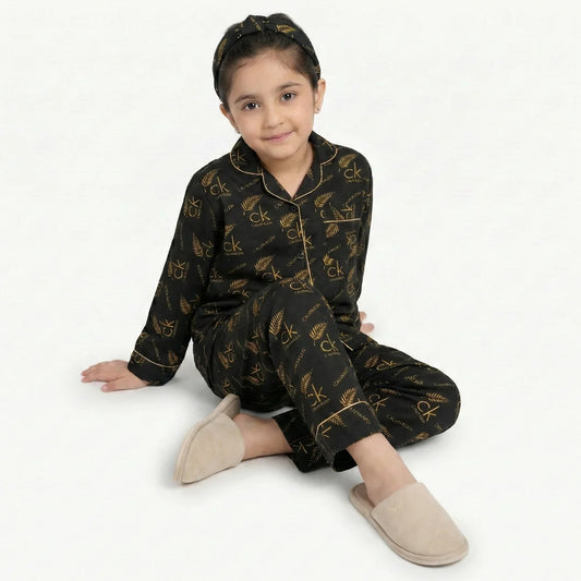 CALVIN GOLD KIDS PJ SET