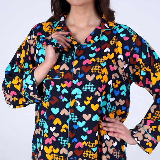 HEARTS GALAXY PJ SET