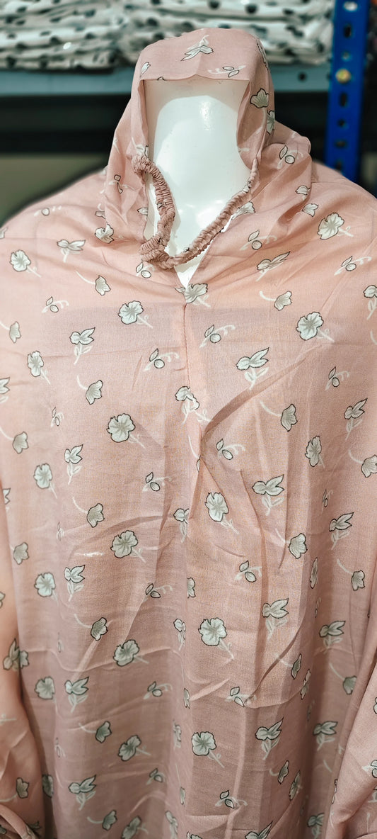 TEA PINK NAMAZ CHADAR