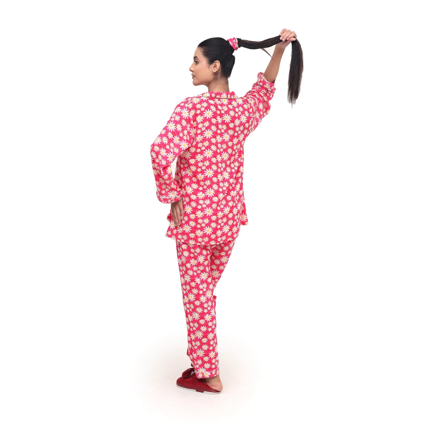 FLORAL PINK PJ SET