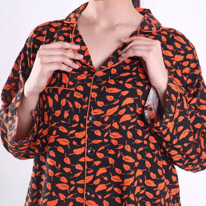 AUTUMN LEAVES PJ SET