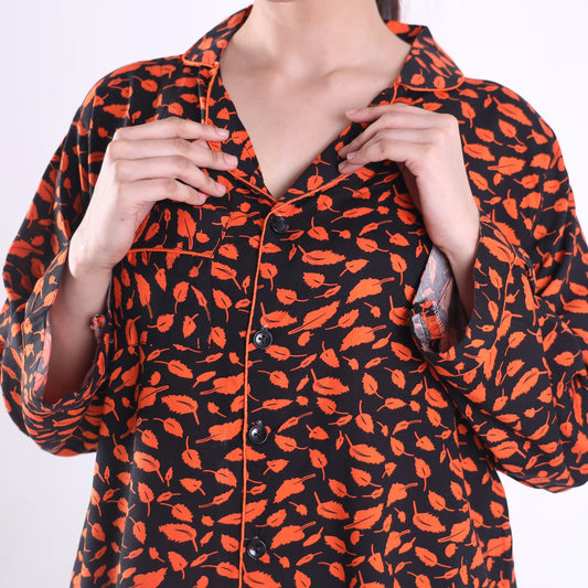 AUTUMN LEAVES PJ SET