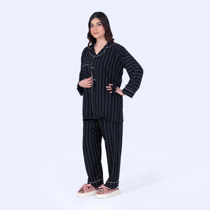 BLACK SEQUENCE PJ SET