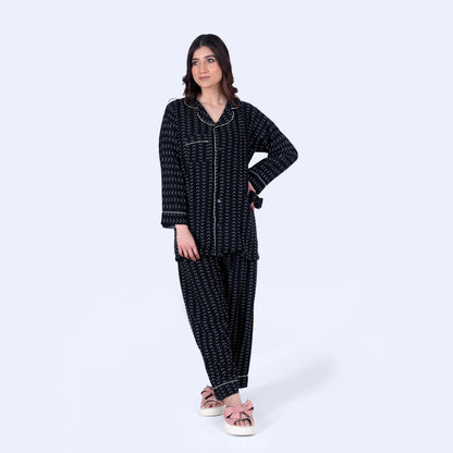 BLACK SEQUENCE PJ SET