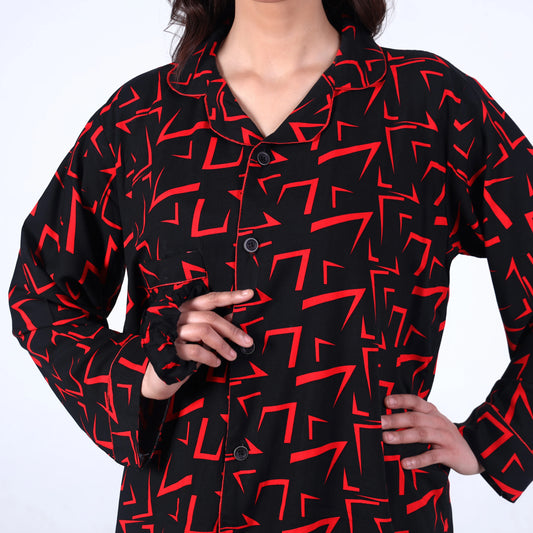 BLACK SHARP PJ SET