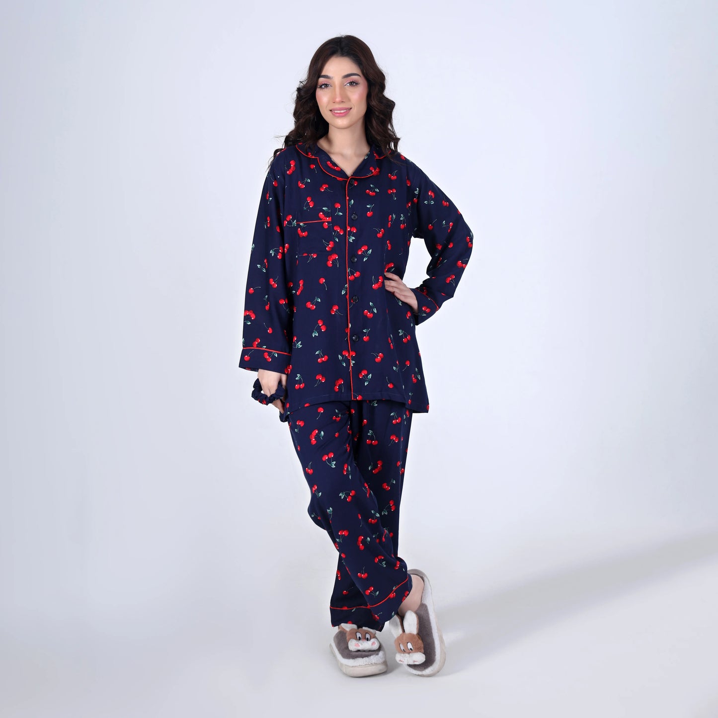 BLUE CHERRIES PJ SET