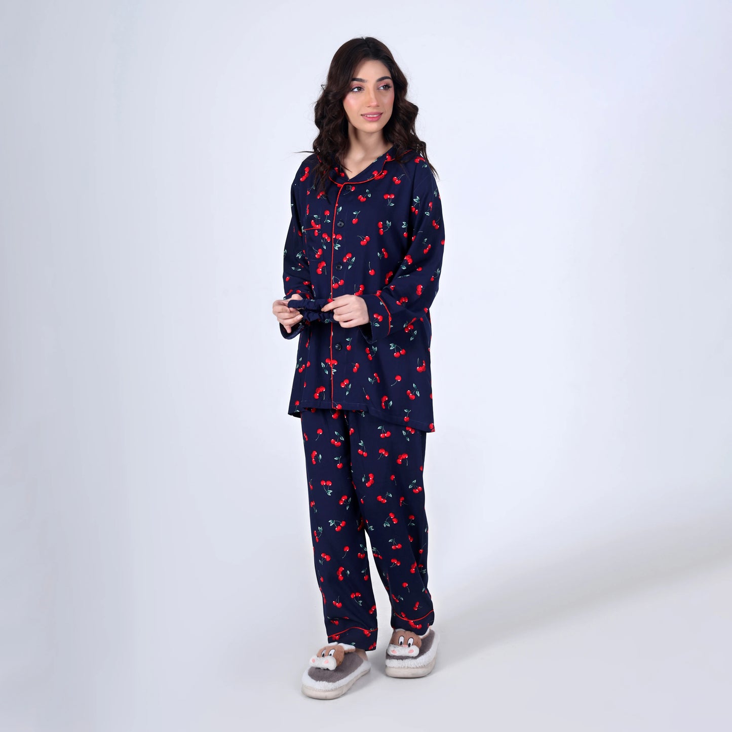 BLUE CHERRIES PJ SET