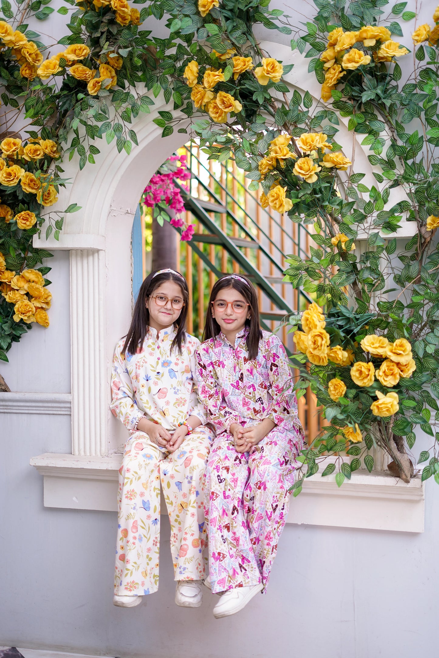 FLORA BUTTERFLIES KIDS CO-ORD SET