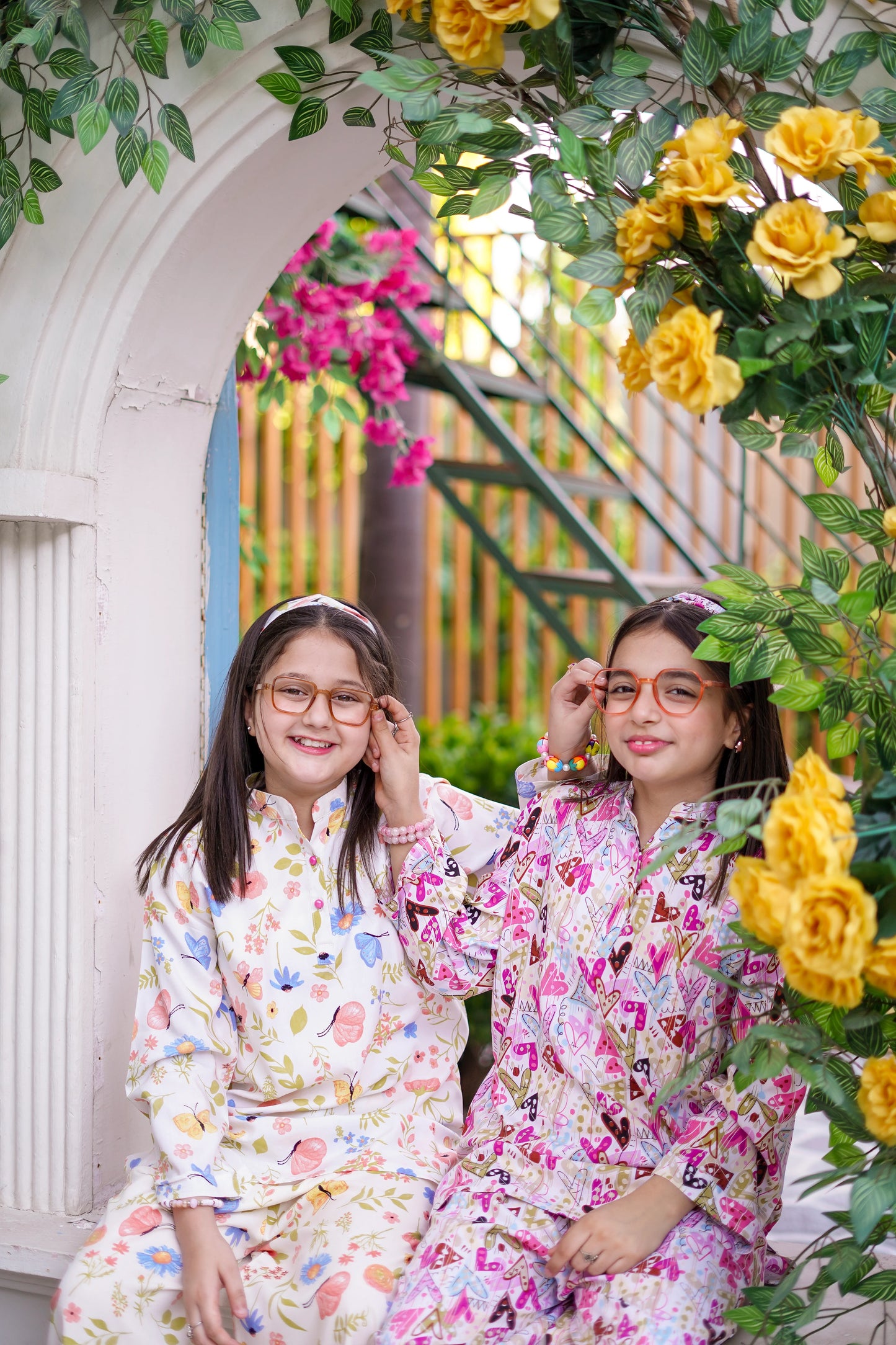 FLORA BUTTERFLIES KIDS CO-ORD SET