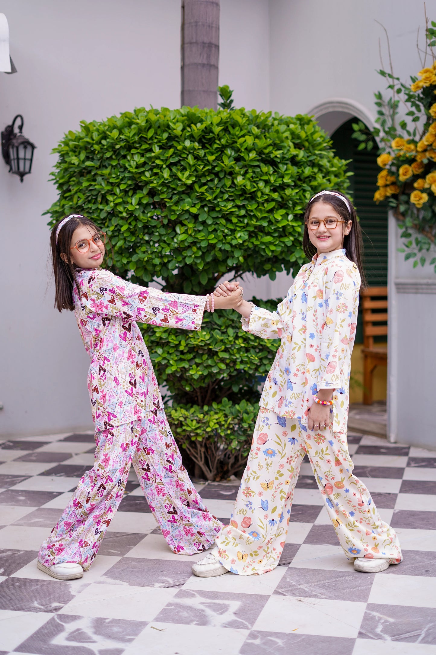 FLORA BUTTERFLIES KIDS CO-ORD SET