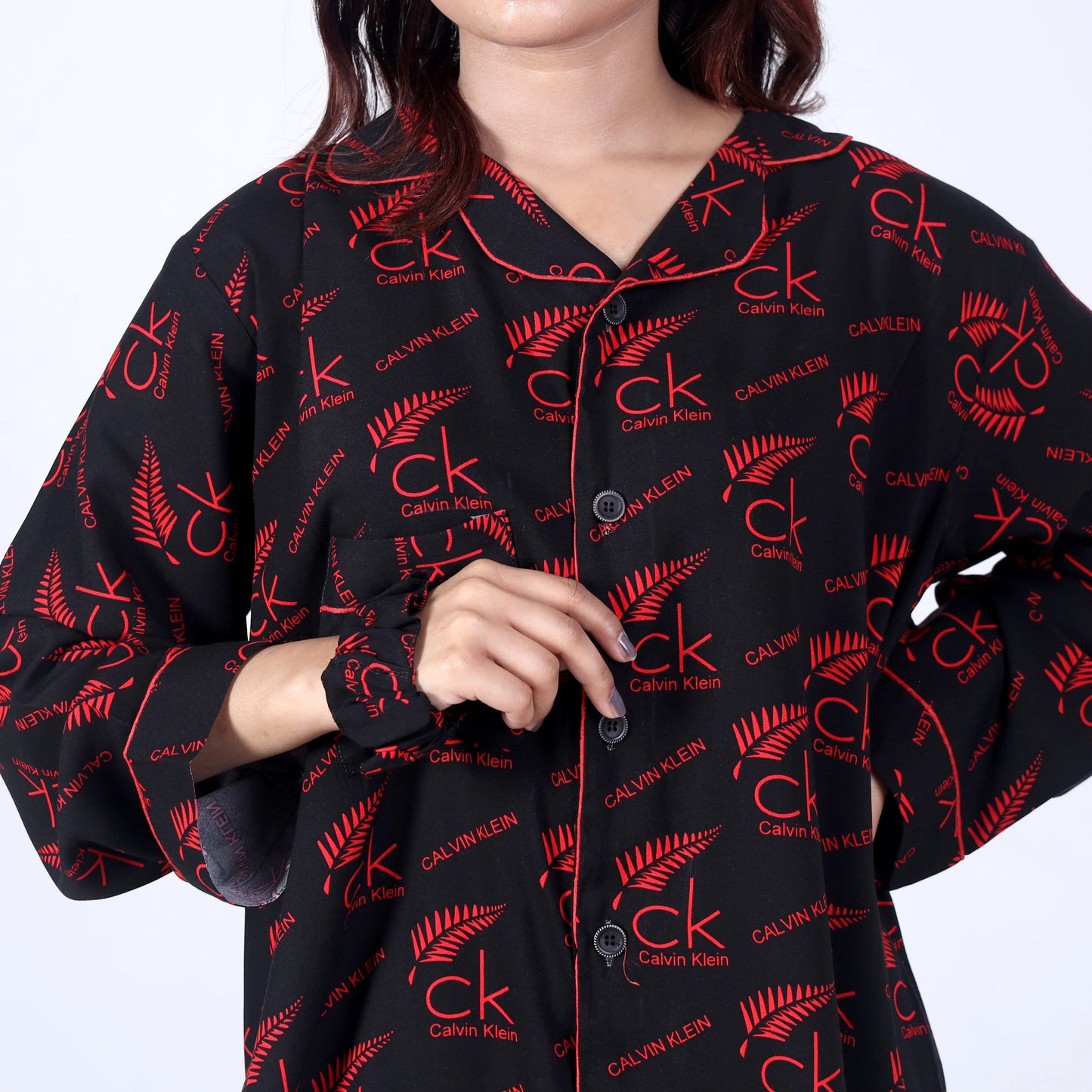 CALVIN BLACK PJ SET