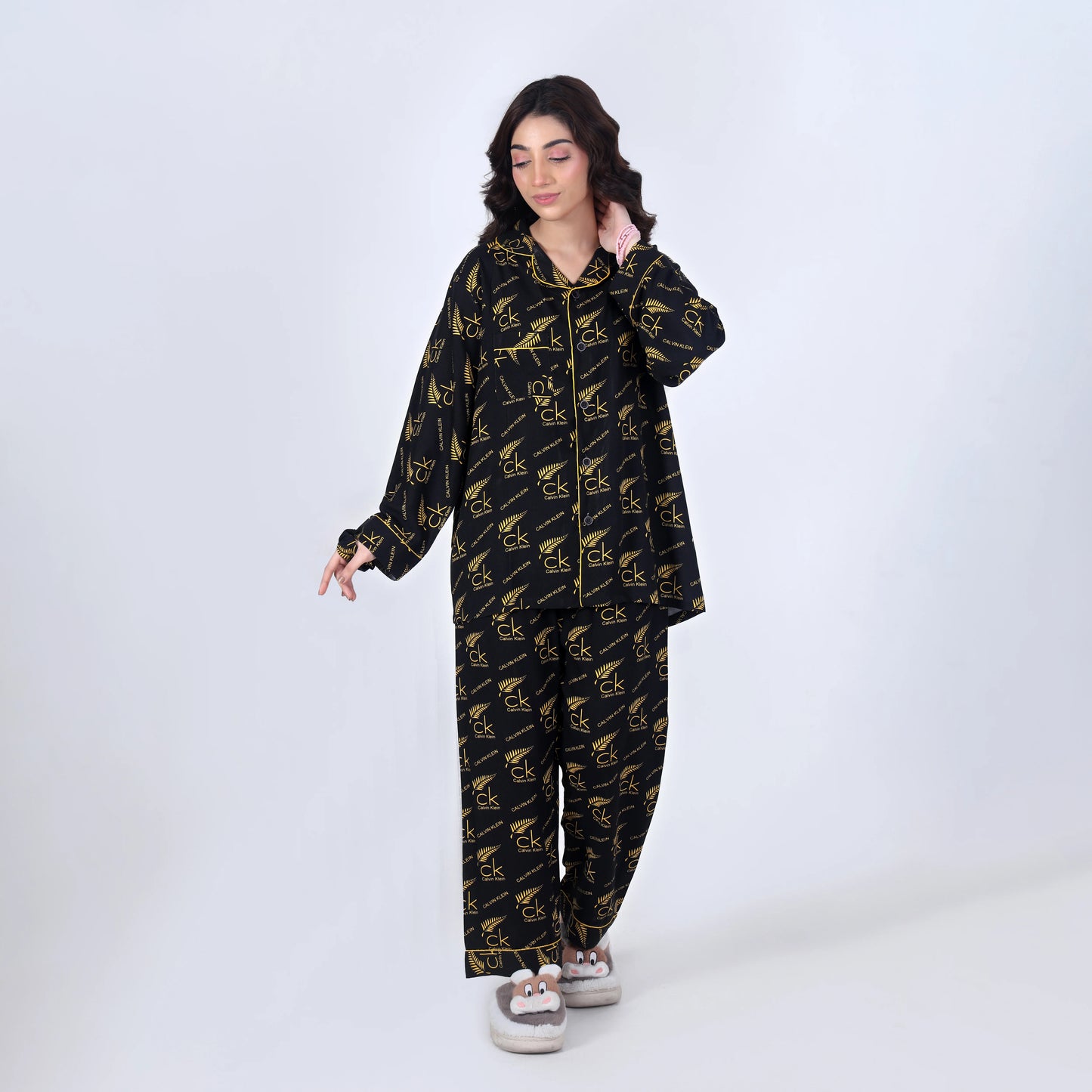 CALVIN GOLD PJ SET