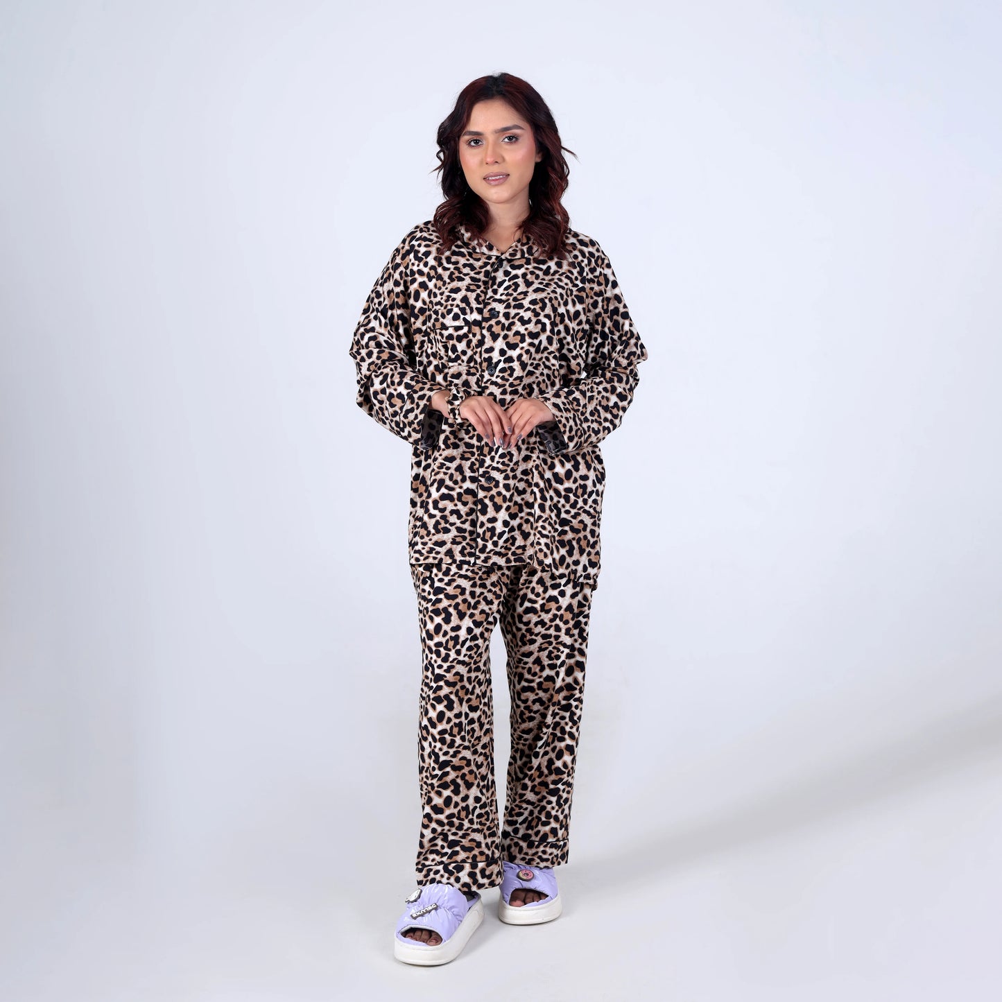 CHEETAH QUEEN PJ SET