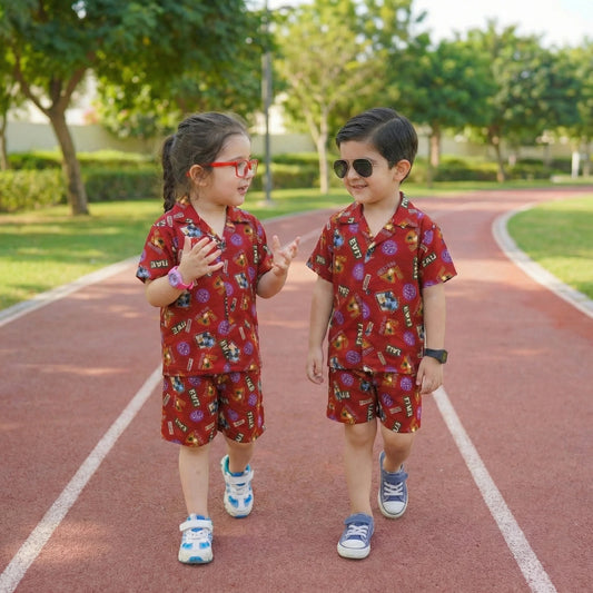 CRIMSON COAST KIDS CASUAL SET