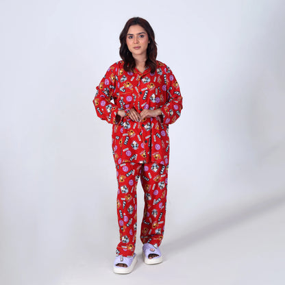 CRIMSON COAST PJ SET