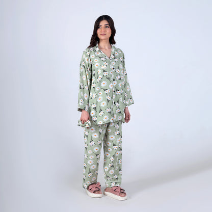 DAISY FLOWERS PJ SET