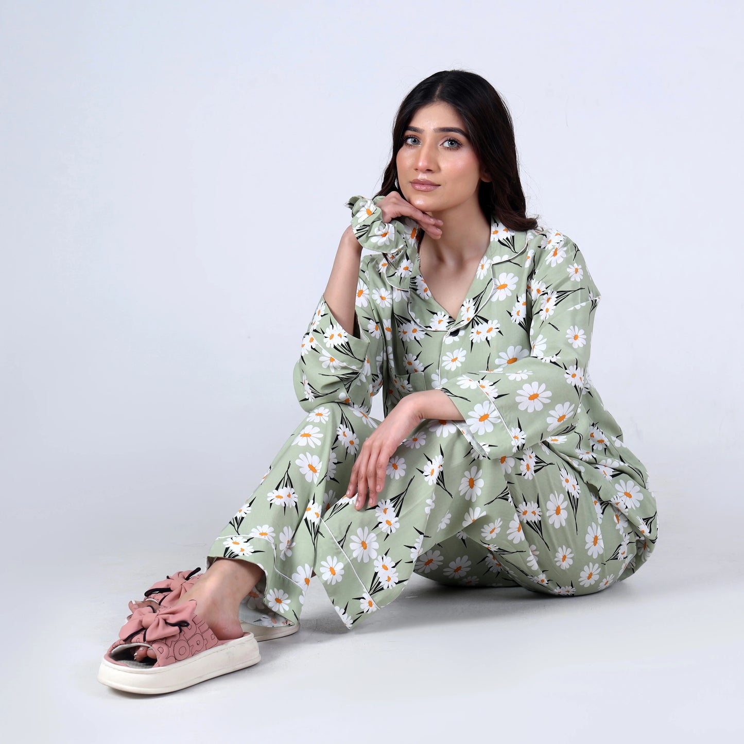 DAISY FLOWERS PJ SET