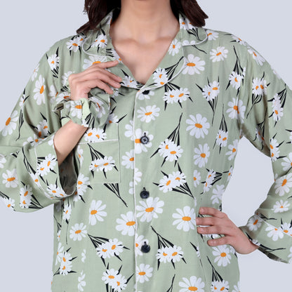 DAISY FLOWERS PJ SET