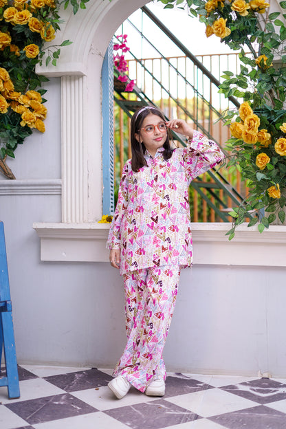 HEARTS GALAXY KIDS CO-ORD SET