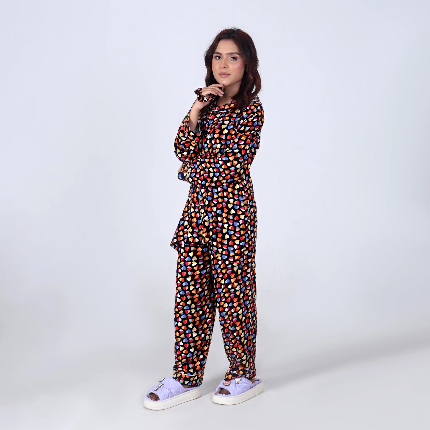 MULTI HEARTS PJ SET