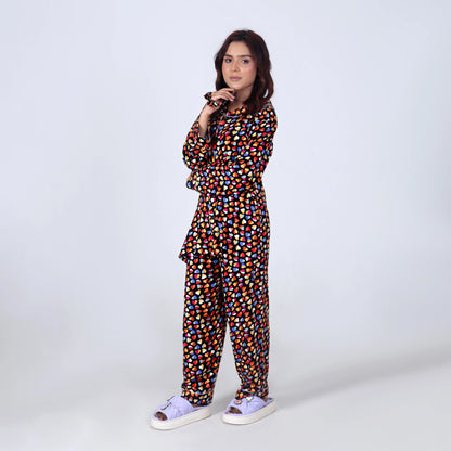 MULTI HEARTS PJ SET