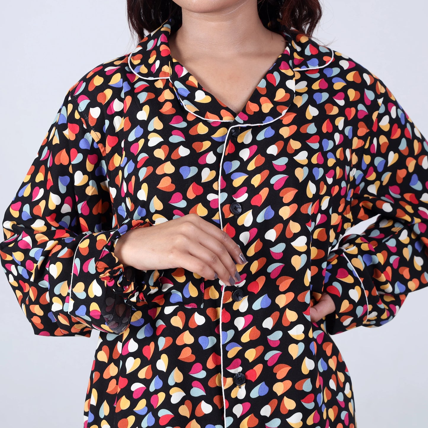 MULTI HEARTS PJ SET