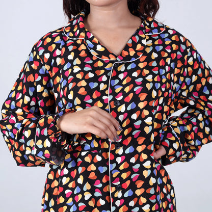 MULTI HEARTS PJ SET