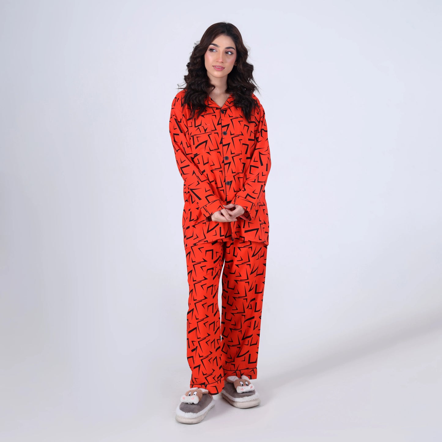 ORANGE SHARP PJ SET