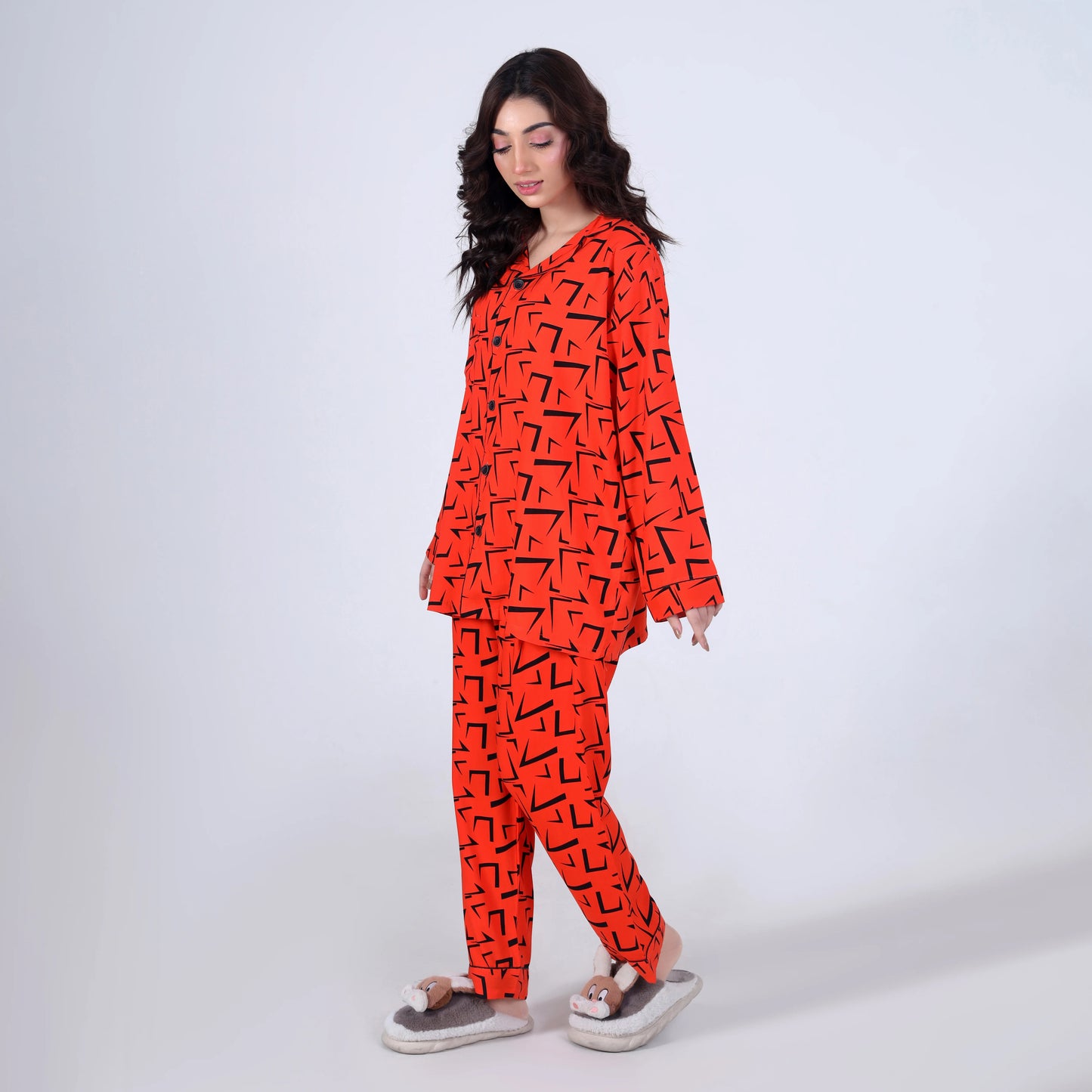 ORANGE SHARP PJ SET