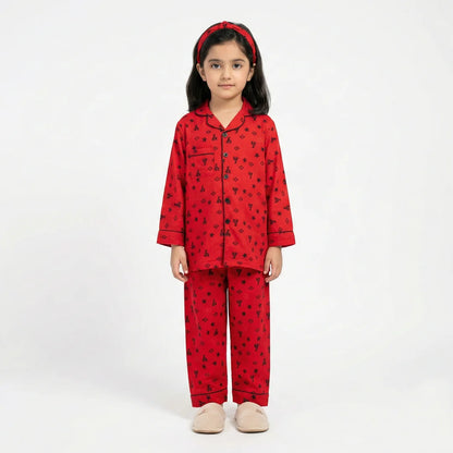 RED INFINITY KIDS PJ SET
