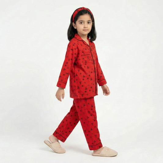 RED INFINITY KIDS PJ SET