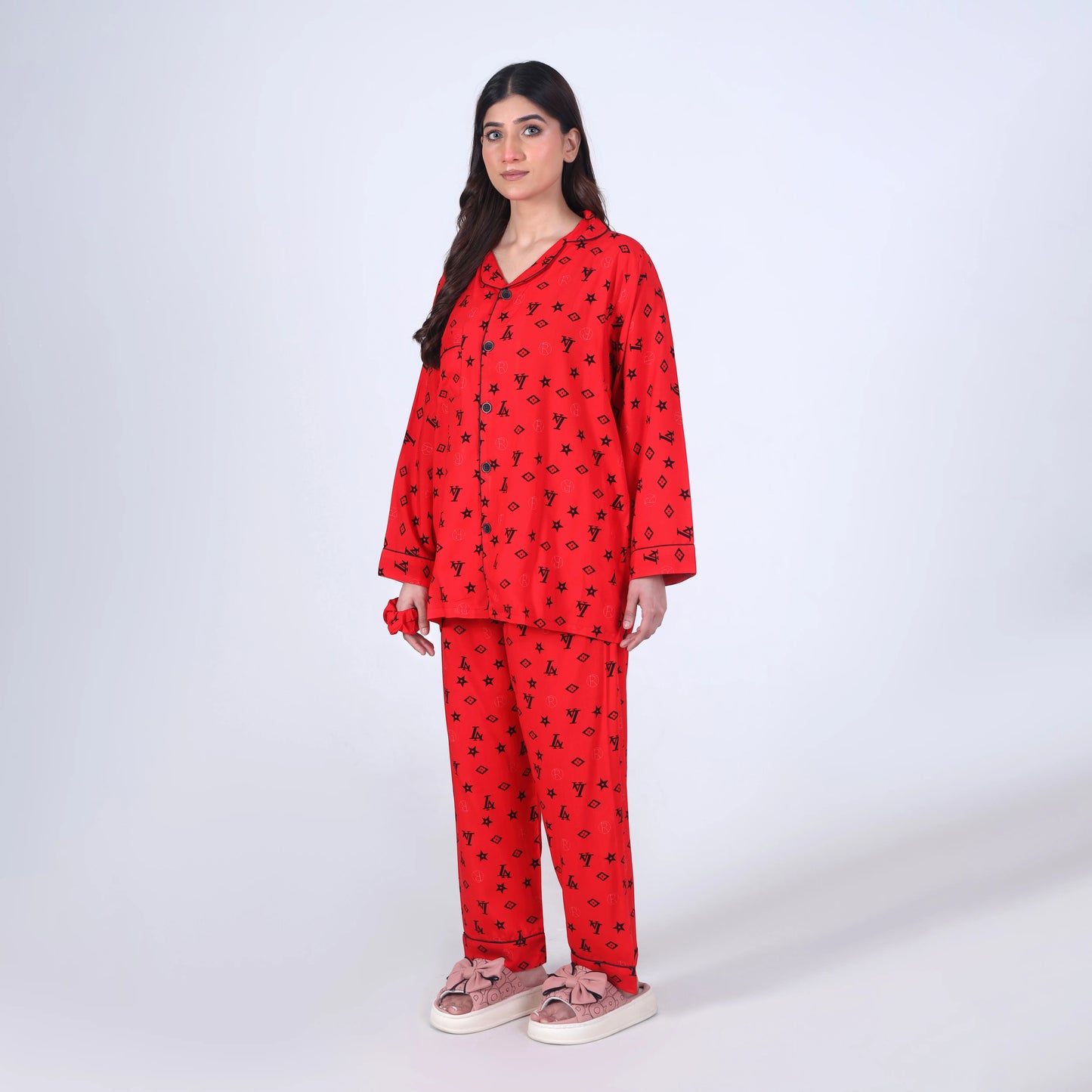 RED INFINITY PJ SET