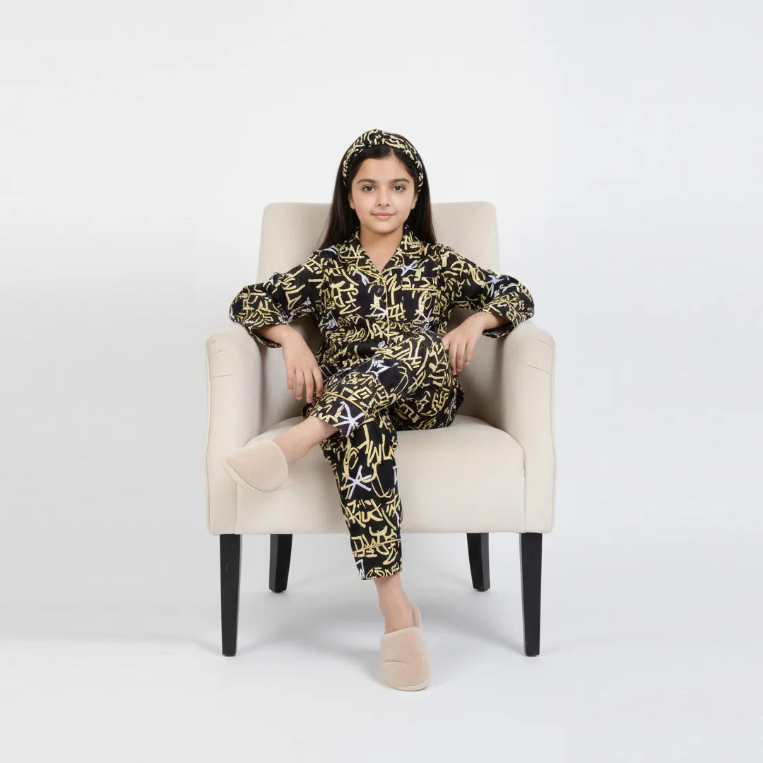 SCRABBLE CRAFT KIDS PJ SET