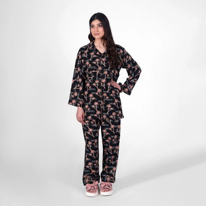 TROPICAL BEIGE PJ SET