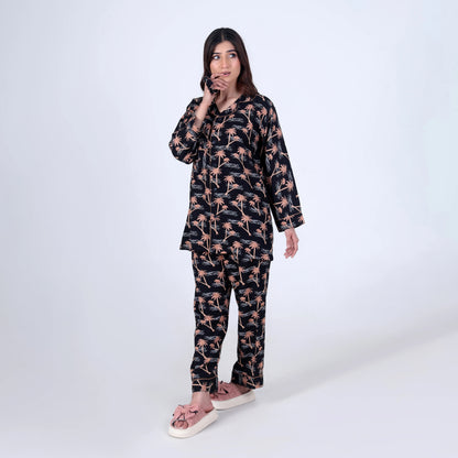 TROPICAL BEIGE PJ SET