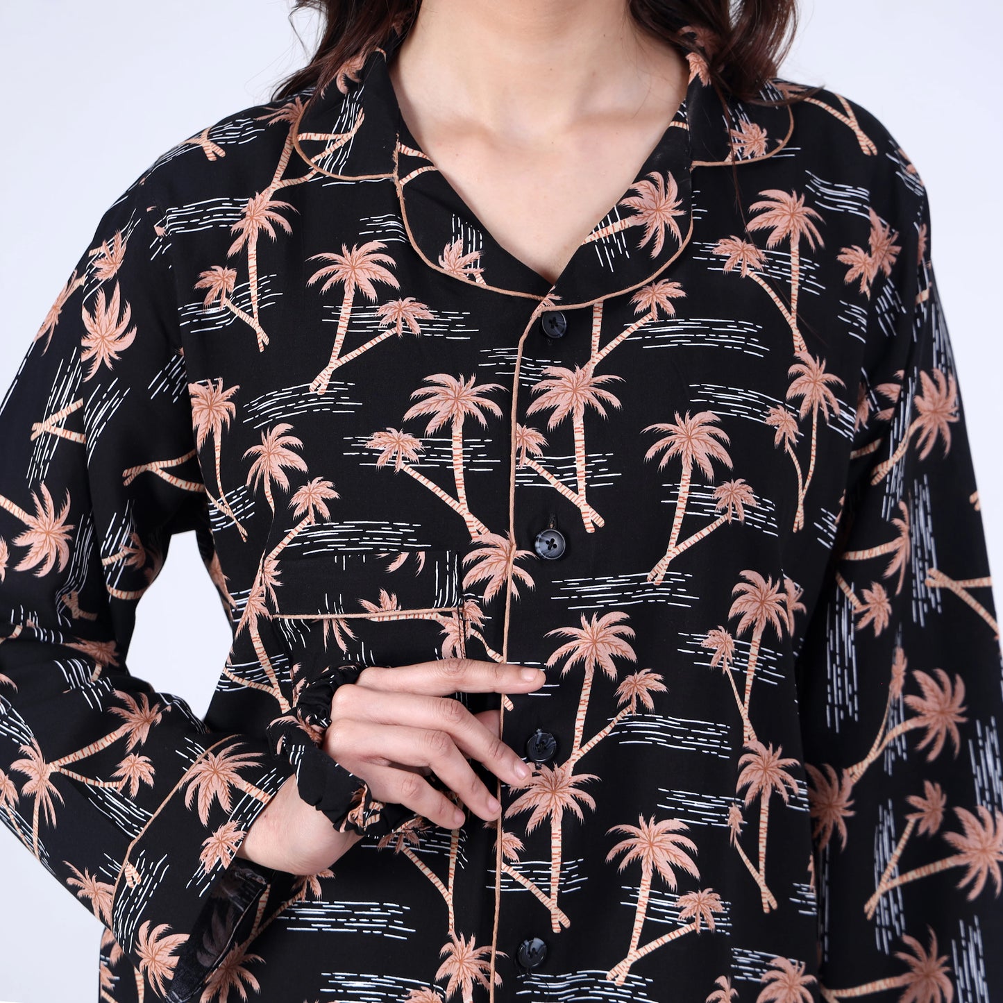 TROPICAL BEIGE PJ SET
