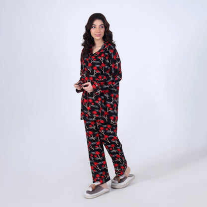TROPICAL RED PJ SET