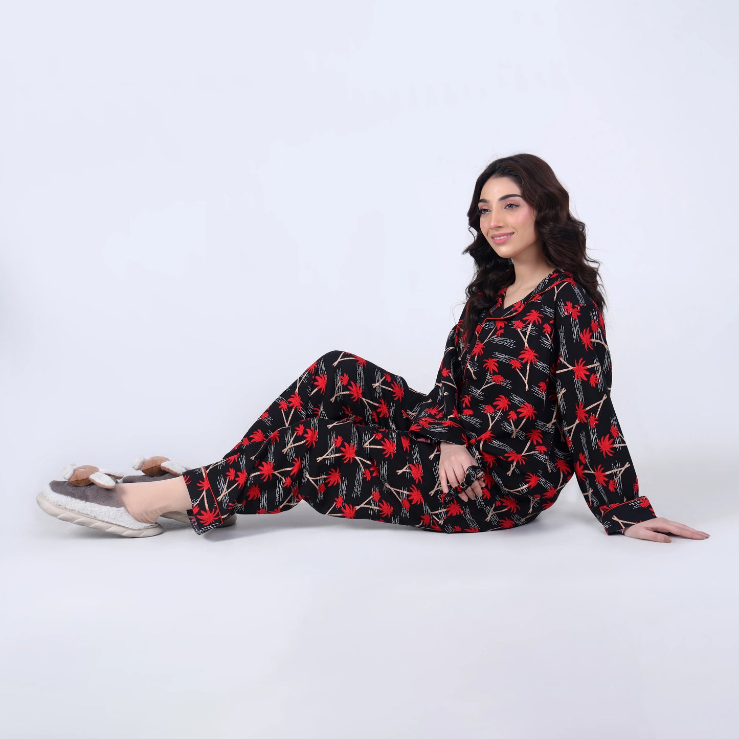 TROPICAL RED PJ SET