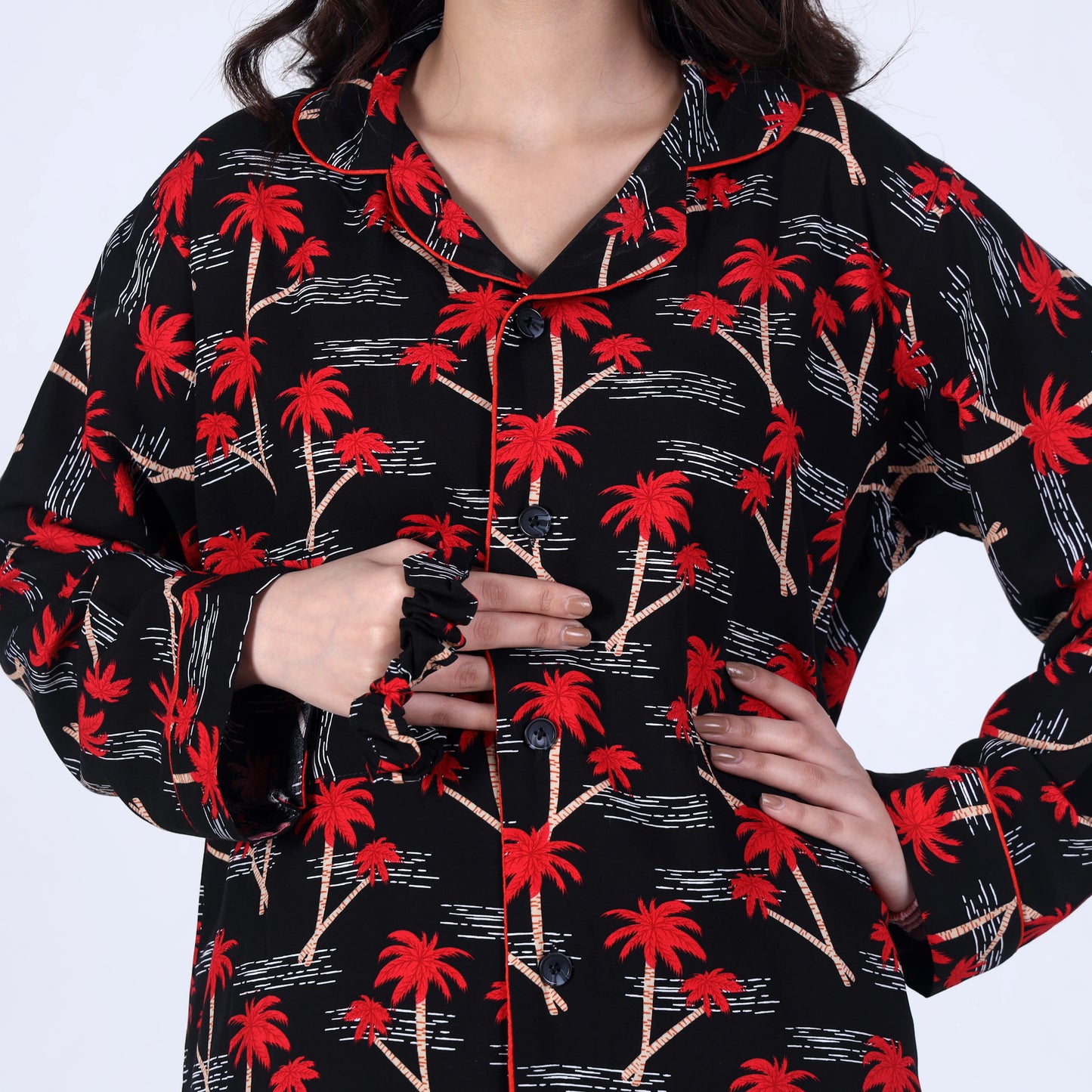 TROPICAL RED PJ SET