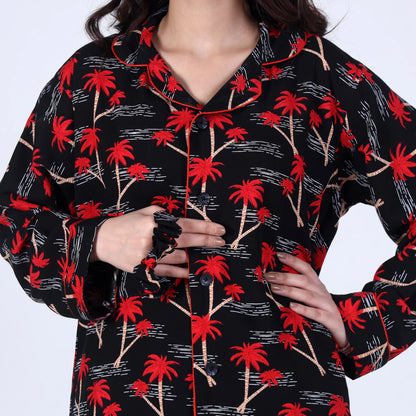 TROPICAL RED PJ SET
